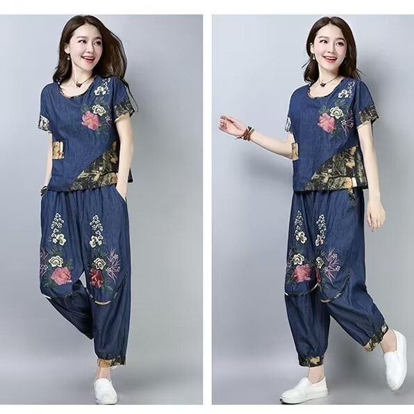 New Ethnic Fashion - Ethnic Style plus Size Women's Suit