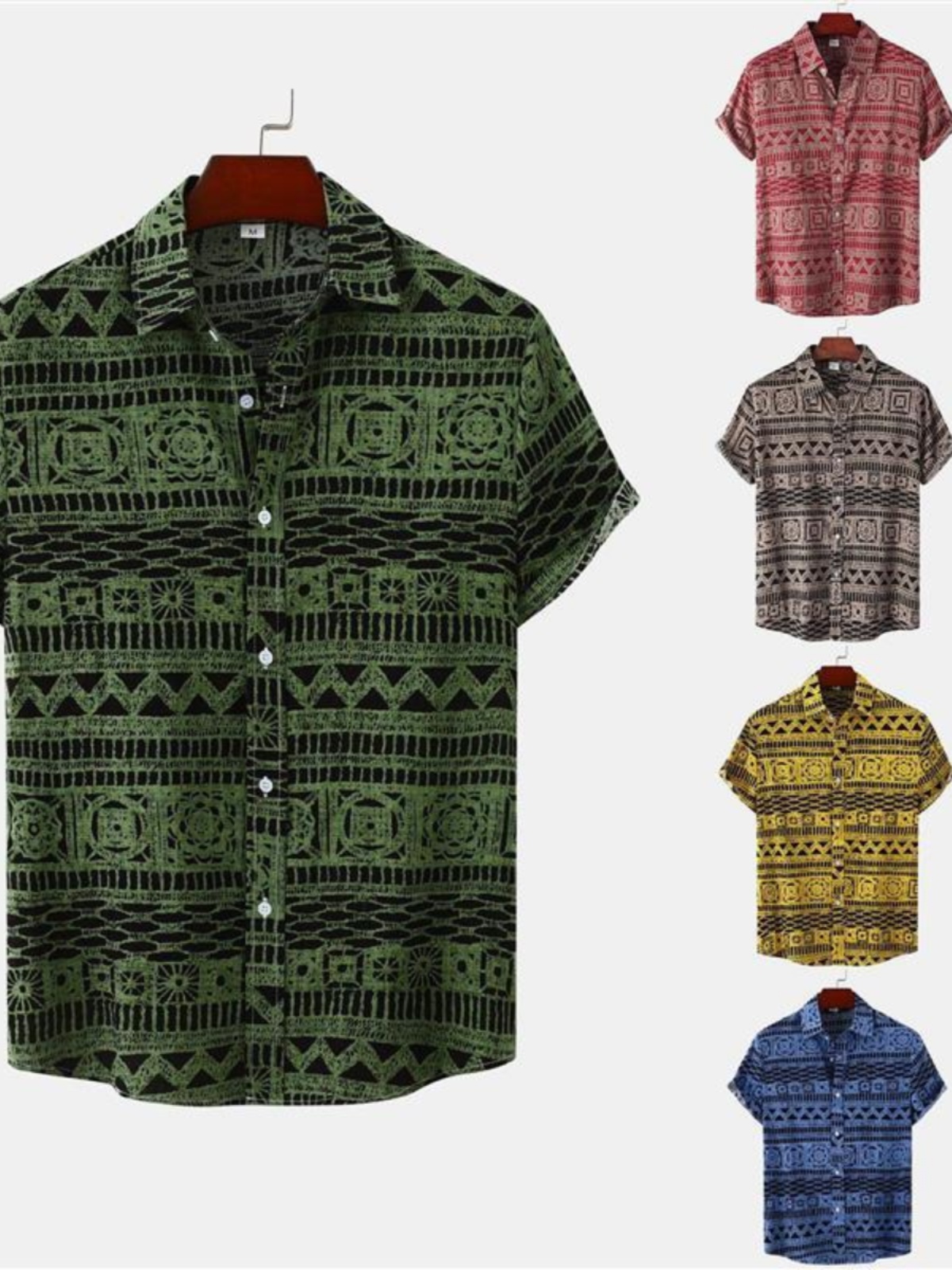 Summer 2026 Large Size Men's S - огляд і ціна Urban Ethnic Fashion