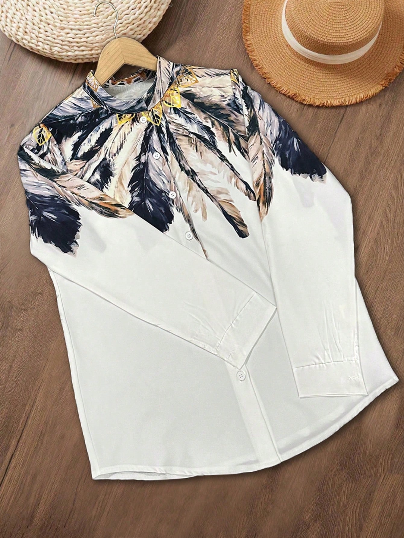 Women's Western ethnic print f - огляд і ціна Ethnic Fashion Clothing