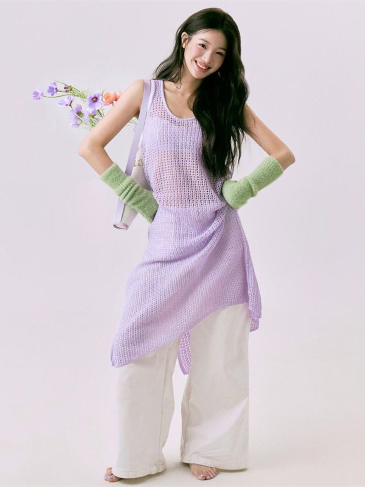 Romantic Spring  Flower Print  - огляд і ціна New Ethnic Fashion
