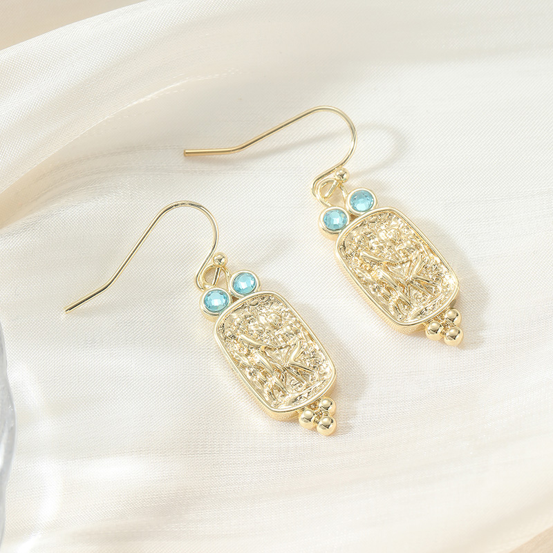 Vintage Inlaid Sea Blue CZ Dan - огляд і ціна Ethnic Wear In Fashion