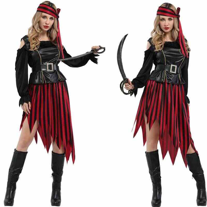 Adult Women's Pirate Costume H - огляд і ціна Ethnic Fashion Clothing