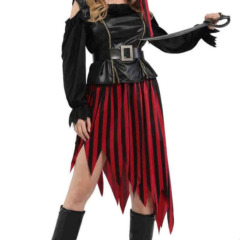 Adult Women's Pirate Costume H - огляд і ціна Ethnic Fashion Clothing