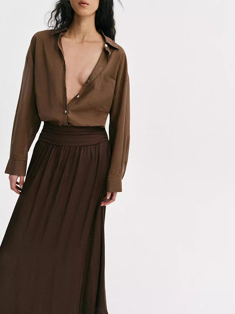 New Summer Women's Midi Skirt  - огляд і ціна New Ethnic Fashion