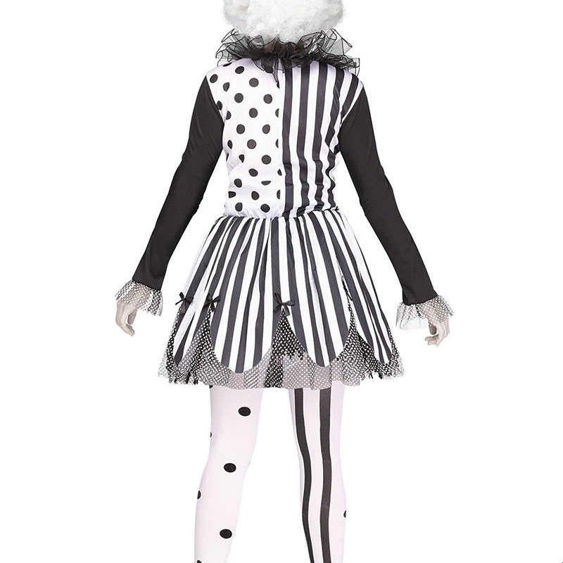 New Black And White Clown Dres - огляд і ціна New Ethnic Fashion